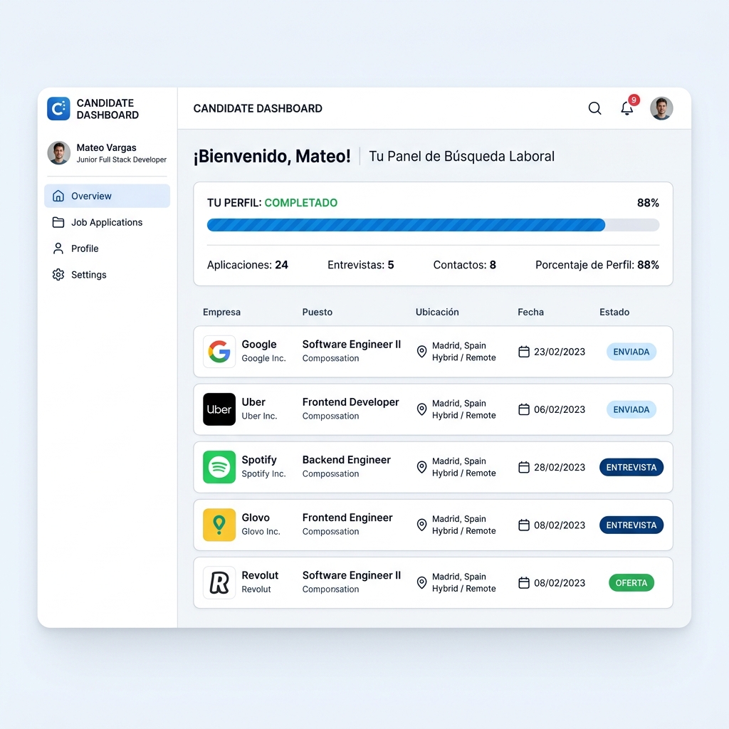 Sua próxima oportunidade a um clique